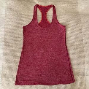 Lululemon Red Tank Top